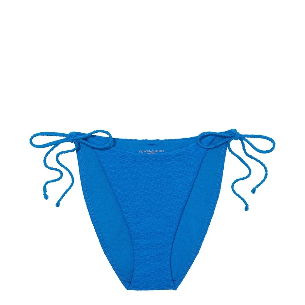 Women’s Swim Blue Tie-Side Bikini Bottom size S